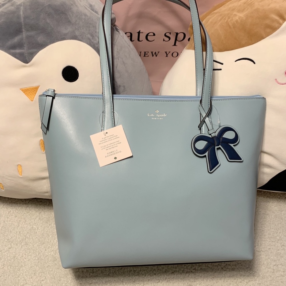 Kate Spade Cassy Large Tote Shoulder Bag Leather